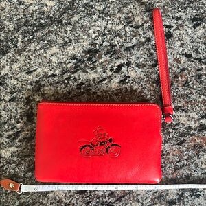 Coach X Disney (Mickey Mouse) mini Wristlet